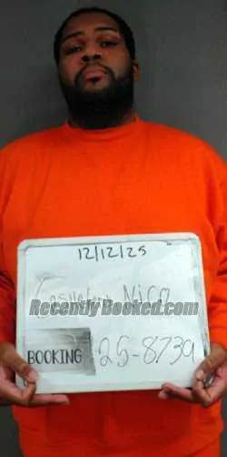 Booking photo from Sebastian County, Arkansas