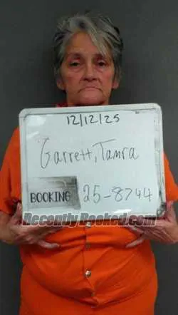 Booking photo from Sebastian County, Arkansas