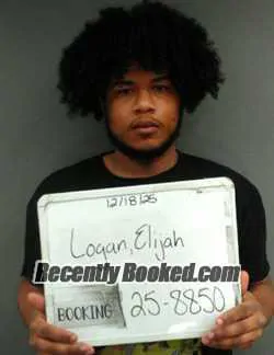 Booking photo from Sebastian County, Arkansas