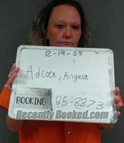 Booking photo from Sebastian County, Arkansas