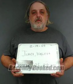 Booking photo from Sebastian County, Arkansas