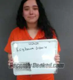 Booking photo from Sebastian County, Arkansas
