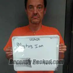 Booking photo from Sebastian County, Arkansas