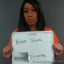 Mugshot of Starla Renee Baker