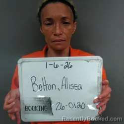 Booking photo from Sebastian County, Arkansas