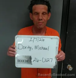 Booking photo from Sebastian County, Arkansas