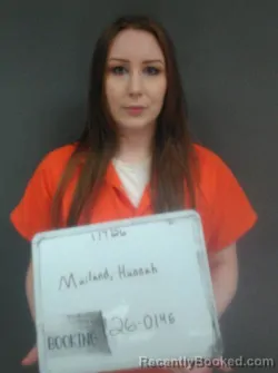 Mugshot of Hannah Gabrielle Mailand