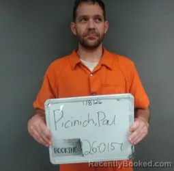 Mugshot of Paul Michael Junior Picinich