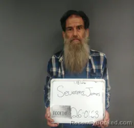 Booking photo from Sebastian County, Arkansas