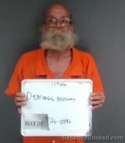 Booking photo from Sebastian County, Arkansas