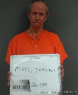 Booking photo from Sebastian County, Arkansas