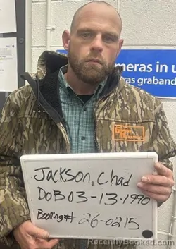 Mugshot of Chad Jackson