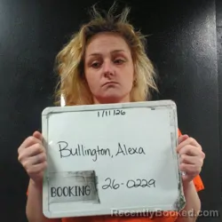 Mugshot of Alexa Marie Bullington