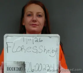 Mugshot of Shelby Dezarae Flores