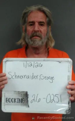 Mugshot of GEORGE WARD SCHNEXNAIDER