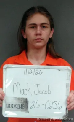 Mugshot of Jacob Lee Mack