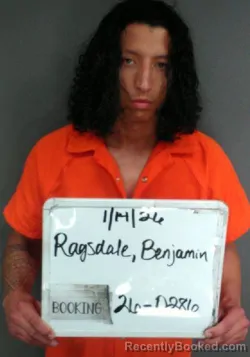 Mugshot of Benjamin Levi Ragsdale