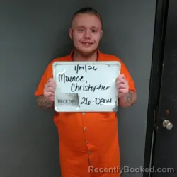 Booking photo from Sebastian County, Arkansas