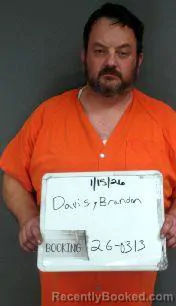 Mugshot of Brandon Ralph Wiley Davis