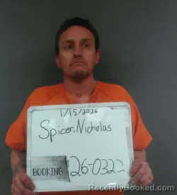 Mugshot of Nicholas Sean Spicer