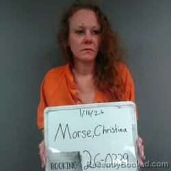 Mugshot of Christina Michelle Morse