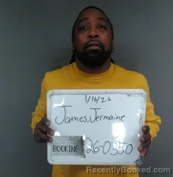 Mugshot of Jermaine James
