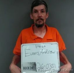 Mugshot of Andrew L Evans