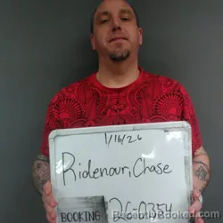 Mugshot of Chase Ryan Ridenour