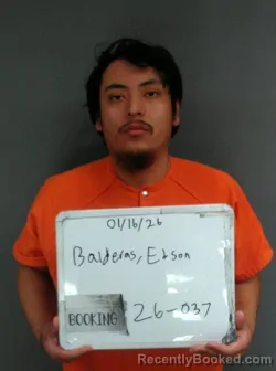 Mugshot of Edson Balderas