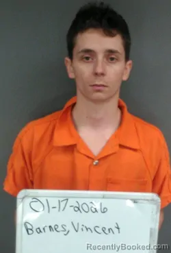 Mugshot of Vincent Lee Barnes