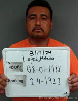 Mugshot of Heladio Lopez