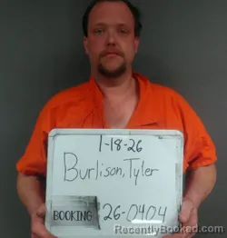 Mugshot of Tyler Kent Burlison