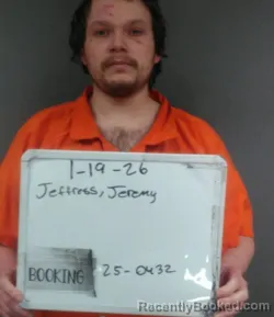 Booking photo from Sebastian County, Arkansas