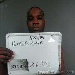 Mugshot of SHAMARI MARQUEZ HARDY