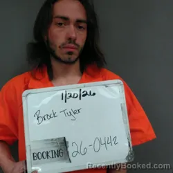 Mugshot of Tyler S Brock