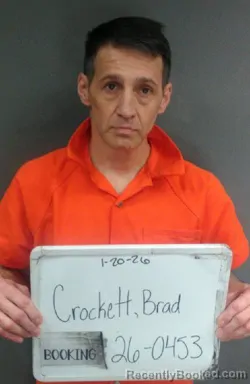 Mugshot of Brad Arthur Crockett