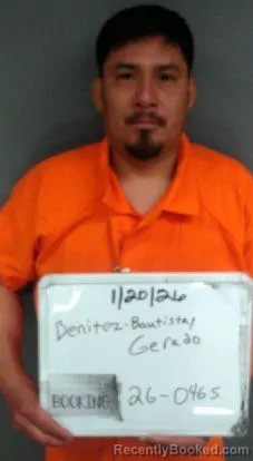 Mugshot of Gerardo Benitez-Bautista