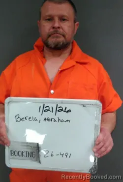 Mugshot of Abraham JOSEPH Barela