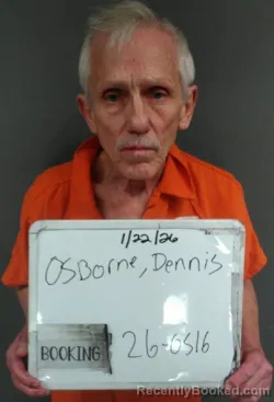 Booking photo from Sebastian County, Arkansas