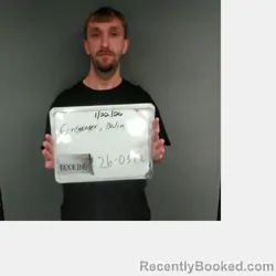 Mugshot of Balin Gage Ensminger