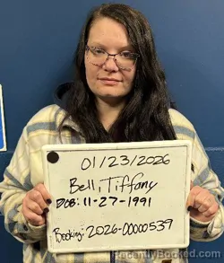 Booking photo from Sebastian County, Arkansas