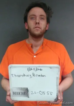 Mugshot of BRANDON PAUL THORNBURG