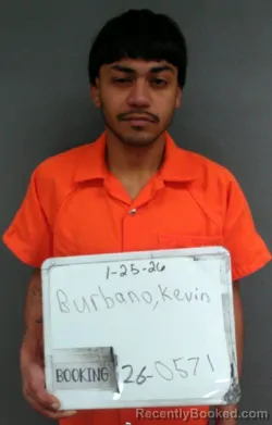 Mugshot of Kevin Burbano
