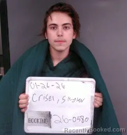 Booking photo from Sebastian County, Arkansas