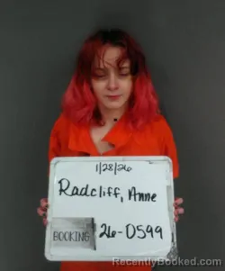 Mugshot of Anne Radcliff