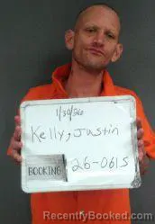 Mugshot of Justin Keith Kelly
