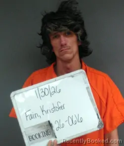 Mugshot of KRISTOFER EDWARD FAIN