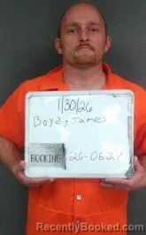 Mugshot of James Merle Junior Boyd