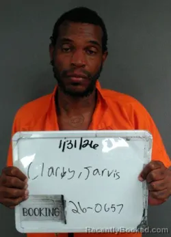 Mugshot of JARVIS ORLANDO CLARDY