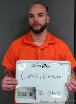 Mugshot of Garrett Micheal Curtis